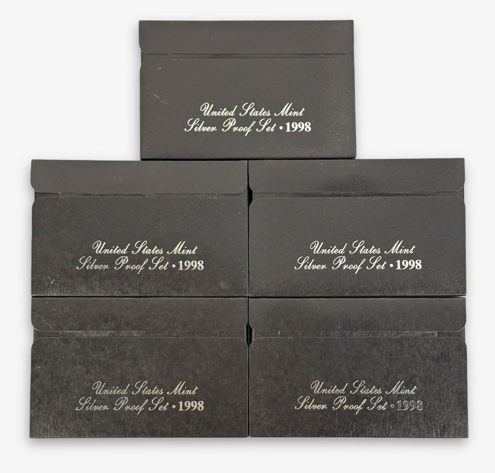 (5) 1998 US Mint Silver Proof Sets - 2