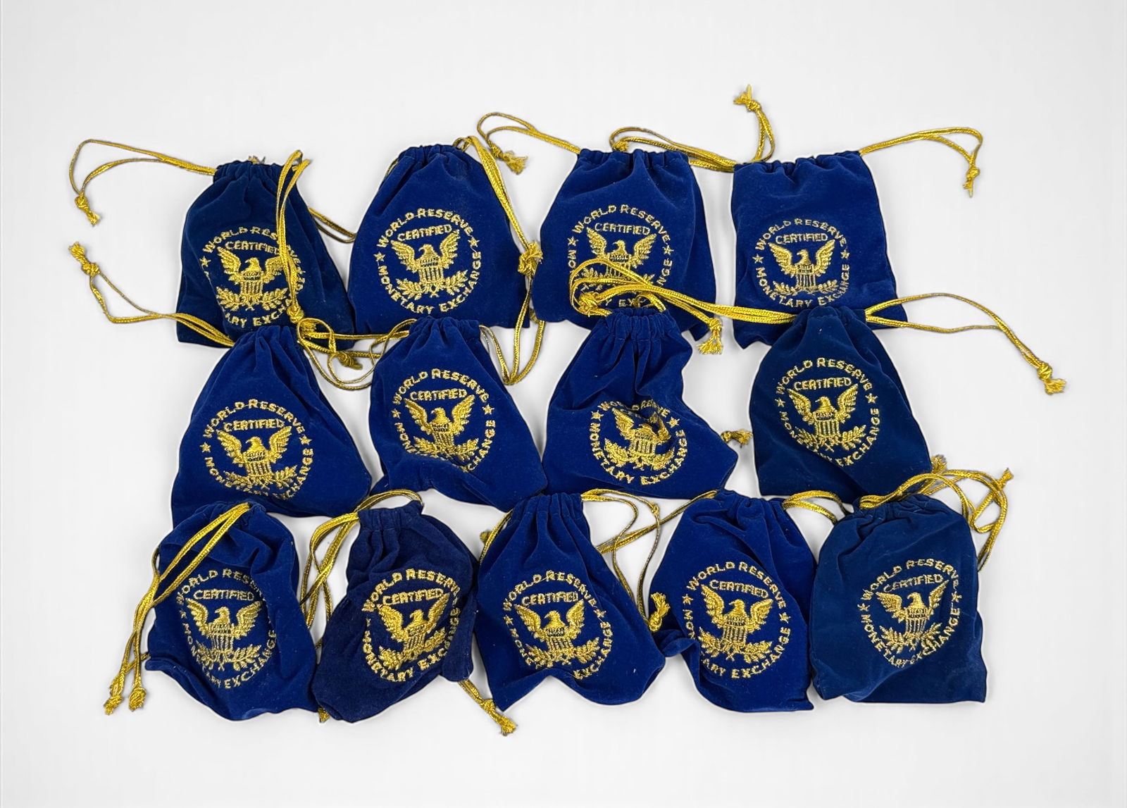 (13) Rolls of Jefferson Buffalo Nickels: In the box with paperwork. Collection from the World Reserve Monetary Exchange. Condition: See images for details