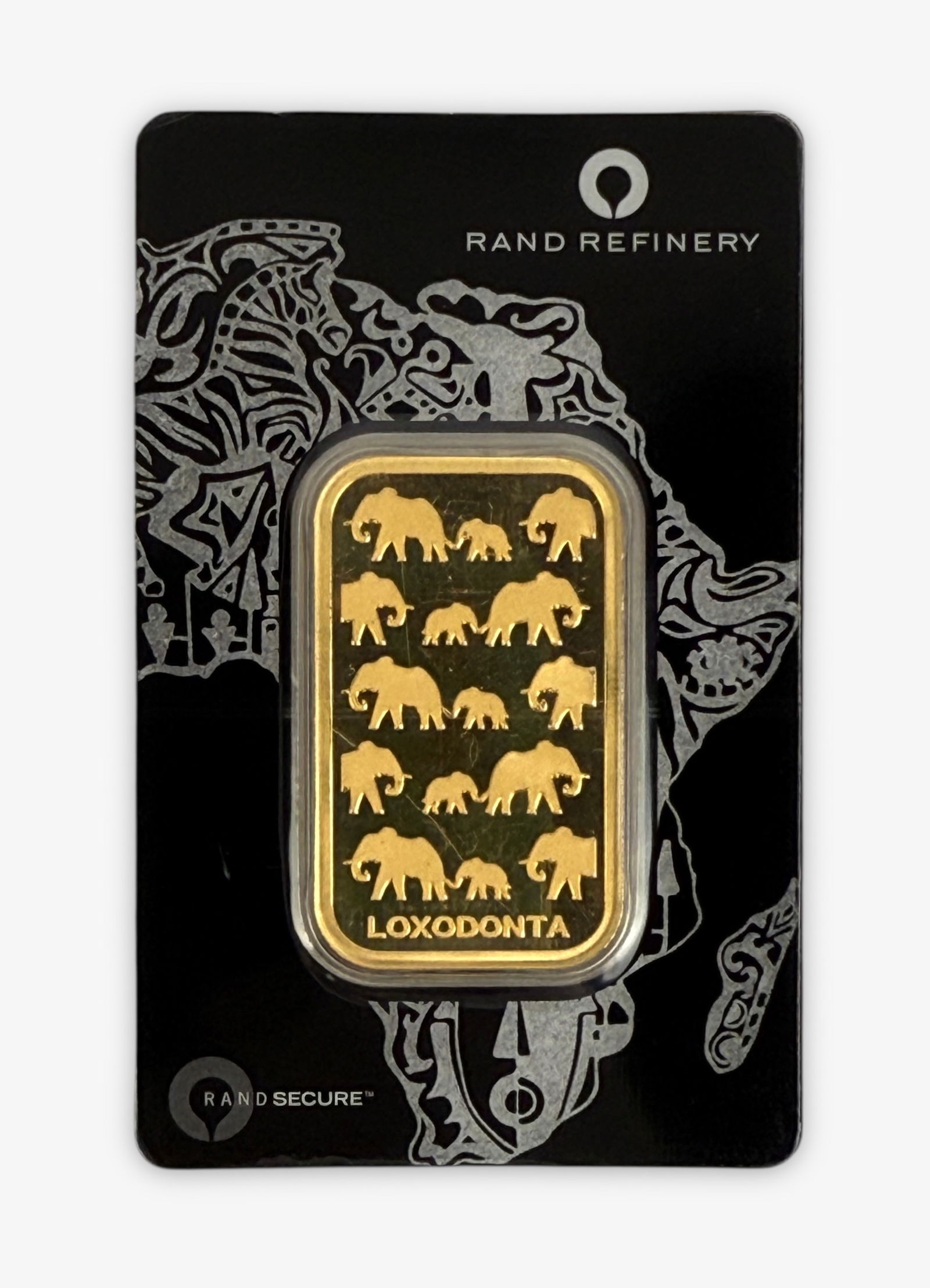 Rand Refinery 1 Ozt 999.9 Fine Gold Bar (B): New In Assay