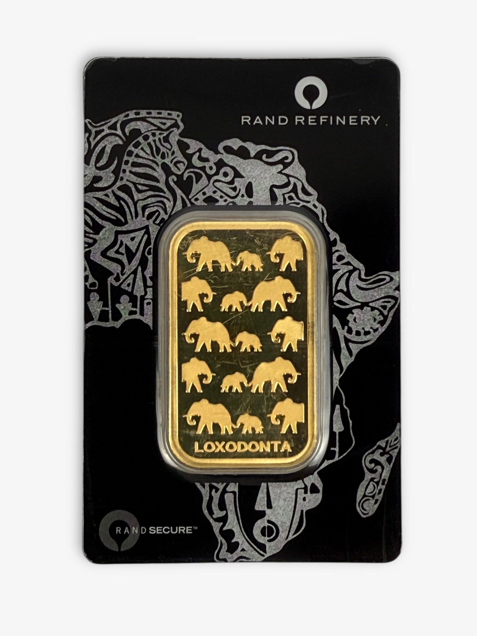 Rand Refinery 1 ozt 999.9 Fine Gold Bar (A): New in Assay