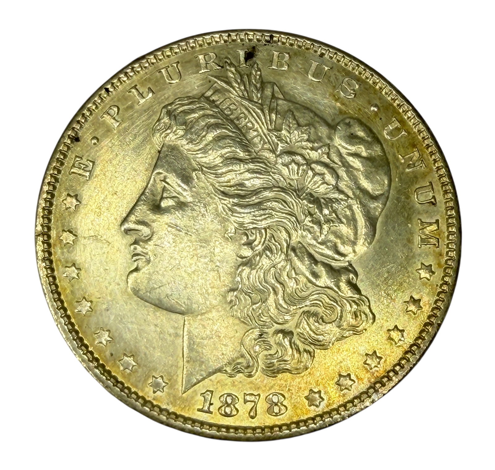 1878 Morgan Silver Dollar: Condition: See images for details. 
