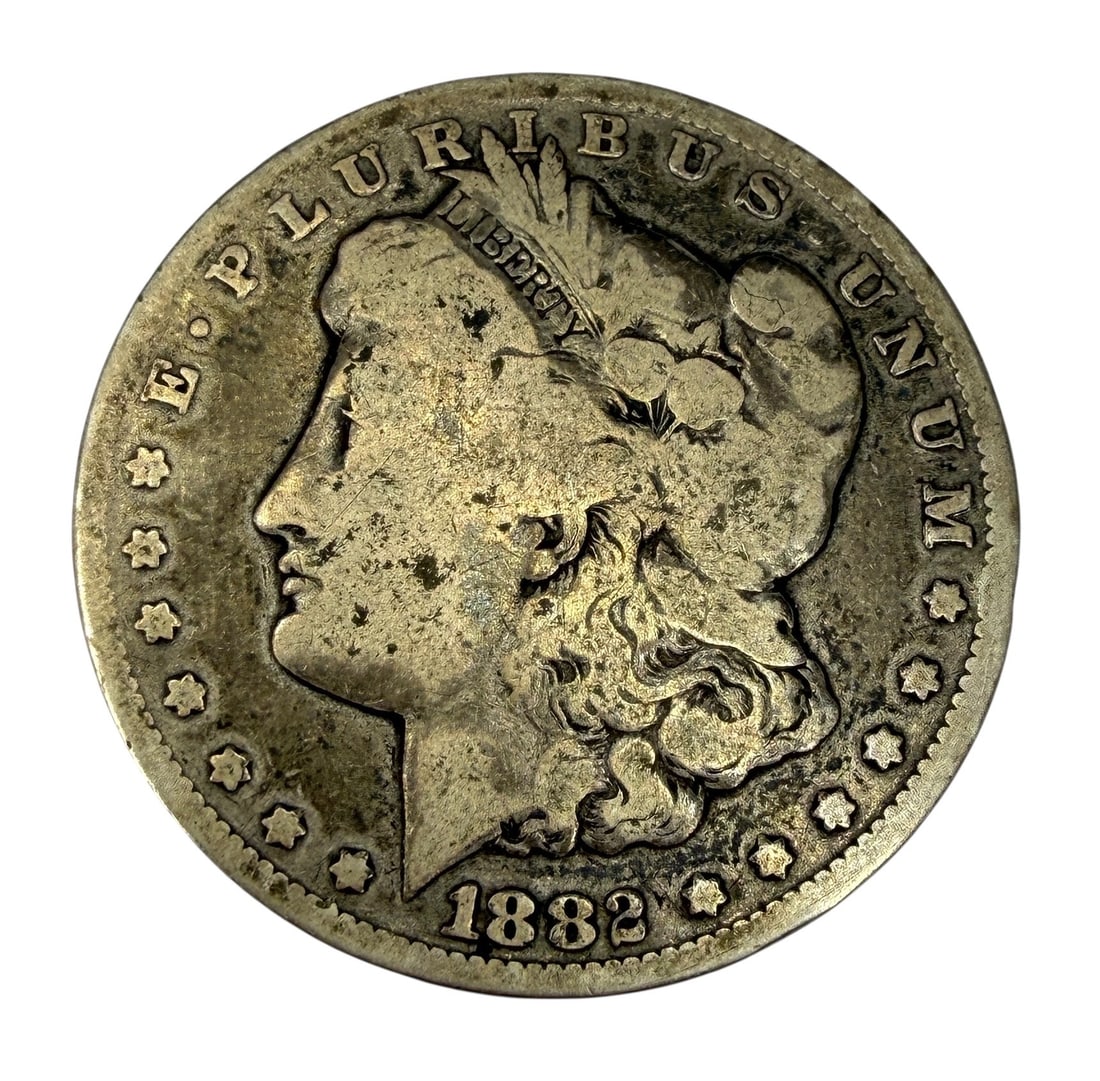 1882 Carson City Morgan Silver Dollar: Condition: See images for details. 