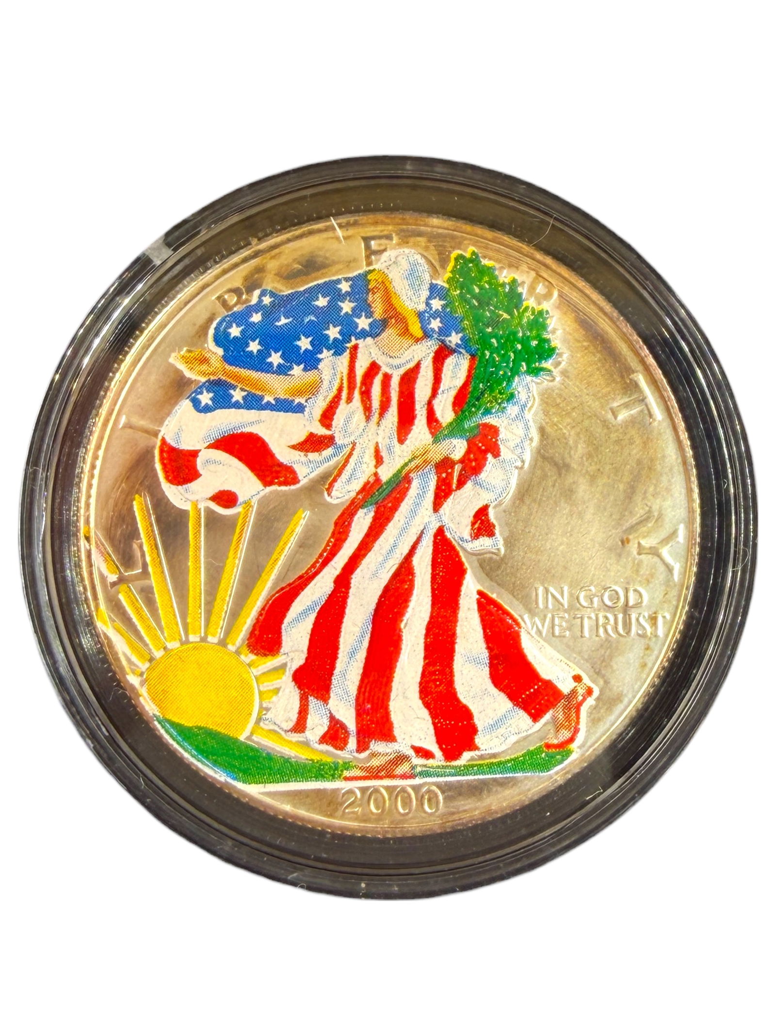 2000 U.S. Silver Eagle Colorized - 2
