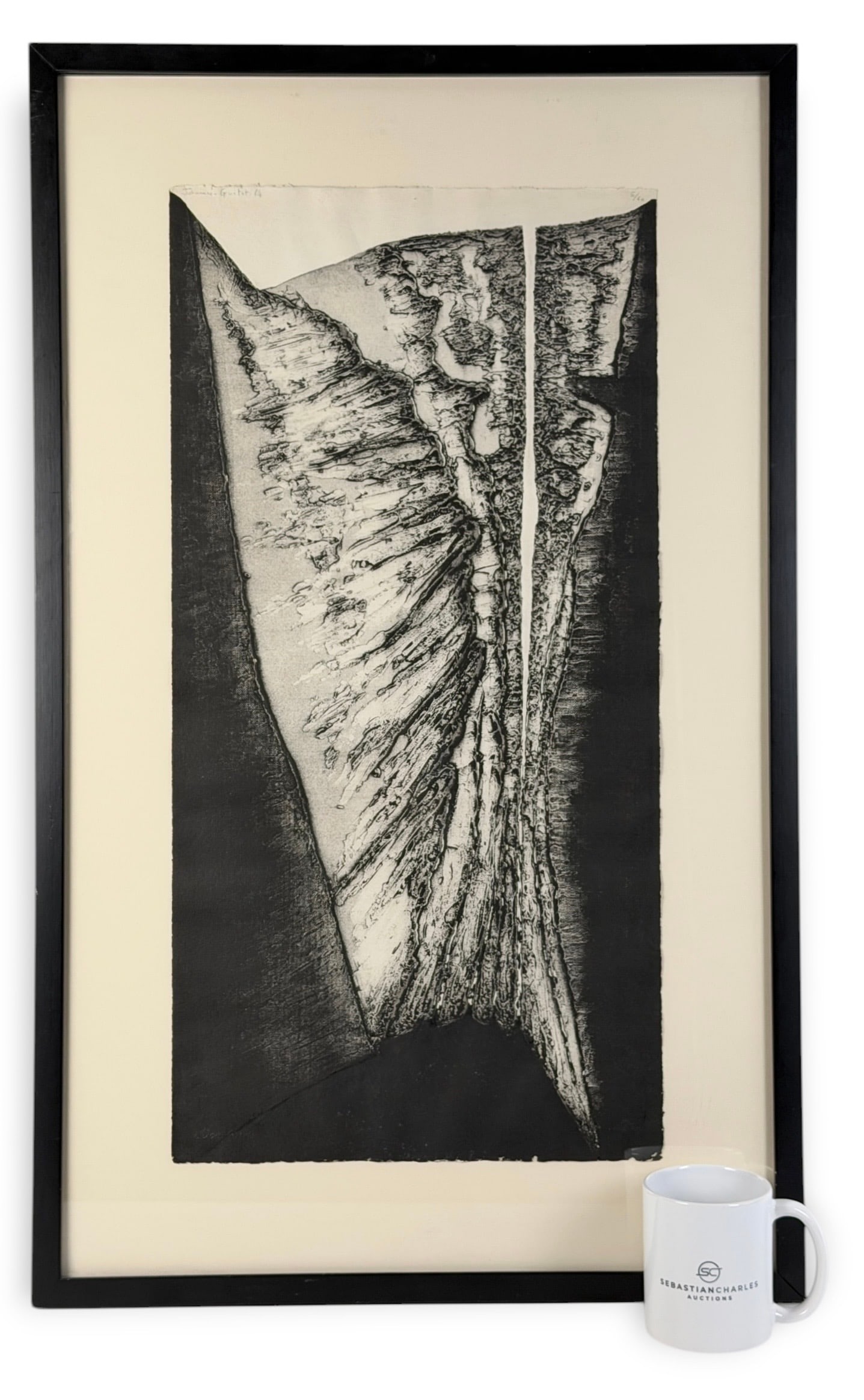 James Guitet "Composition" Etching Print - 6