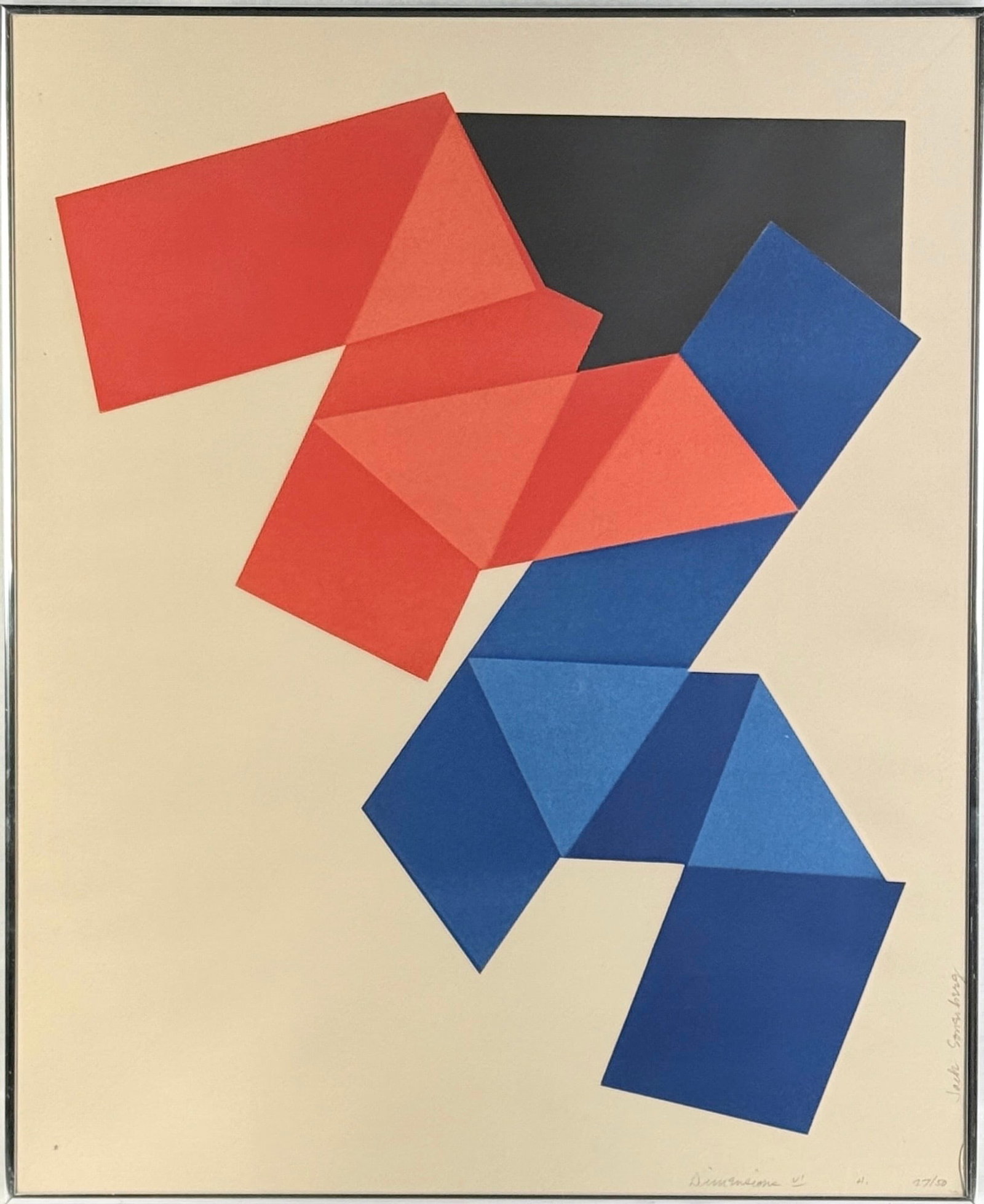 Jack Sonenberg "Dimensions" Triptych - 14