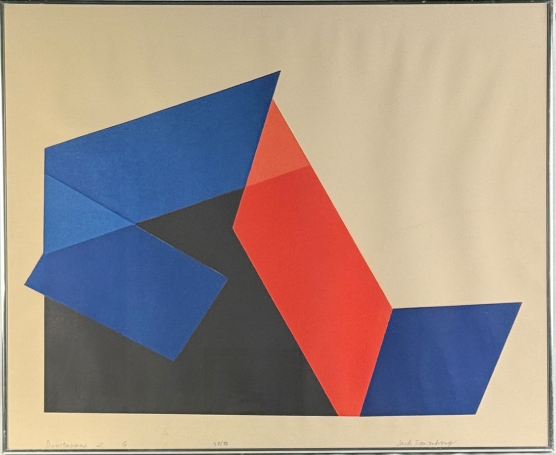 Jack Sonenberg "Dimensions" Triptych - 3