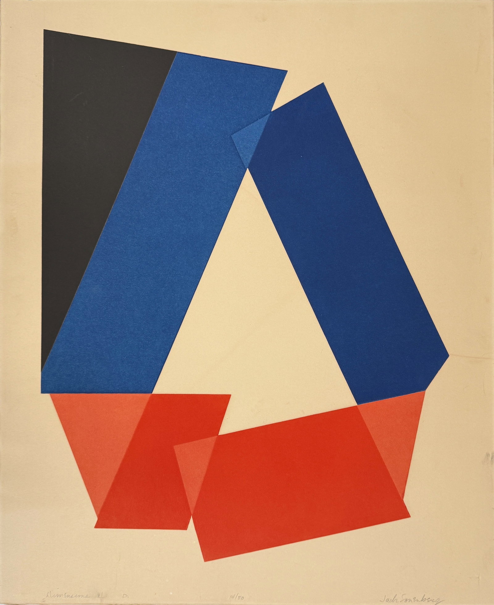 Jack Sonenberg "Dimensions" Triptych - 7