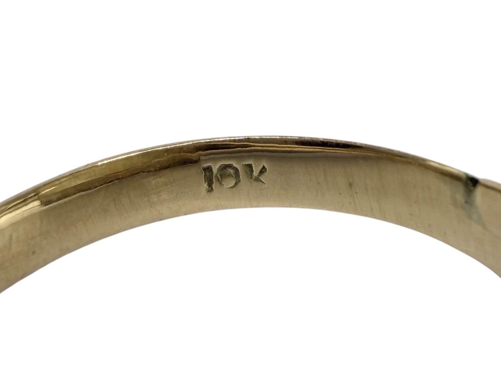 10K Gold & Jade Ring - 4