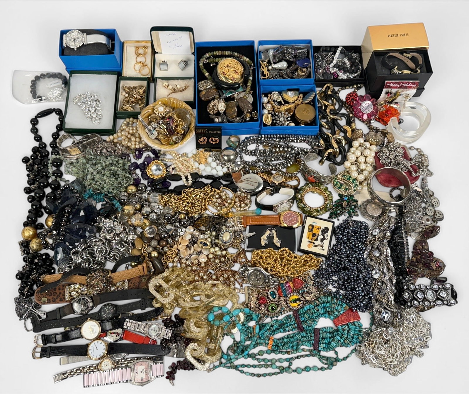 Large Group of Costume Jewelry: See images for details. 