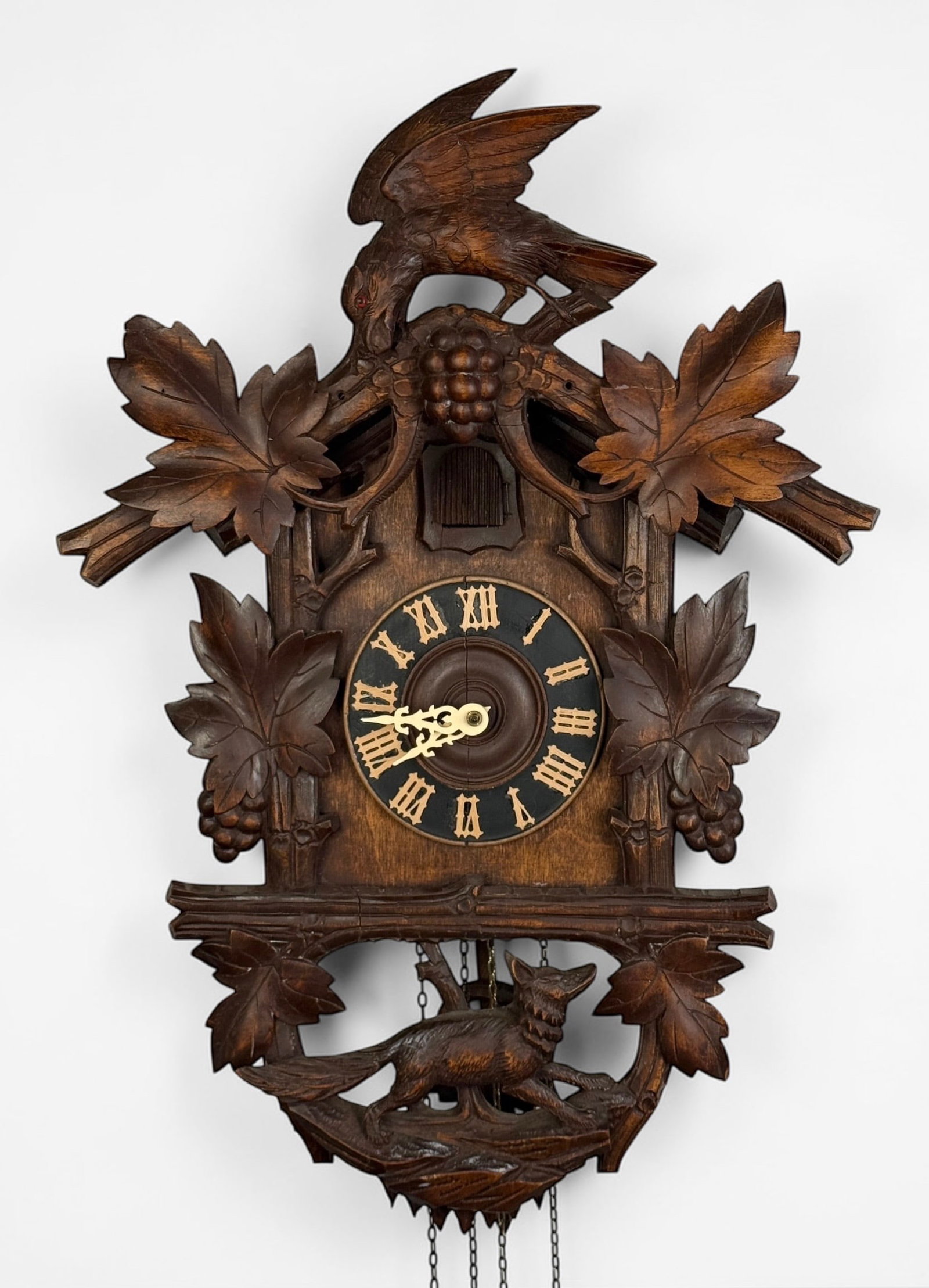 Antique Black Forest Cuckoo Clock (1 of 6)