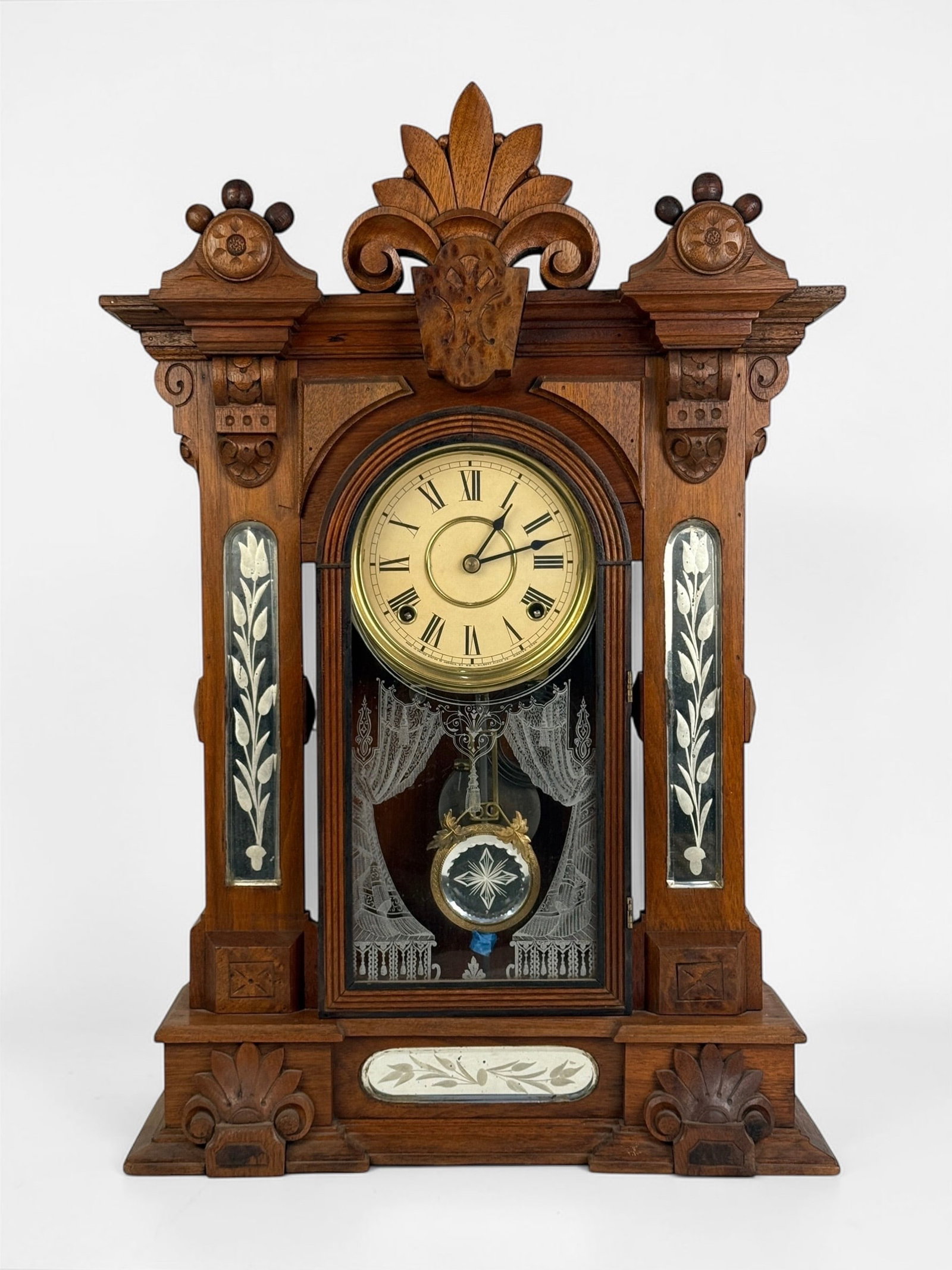 Gilbert 1885 "Amphion" Mantel Clock (1 of 5)
