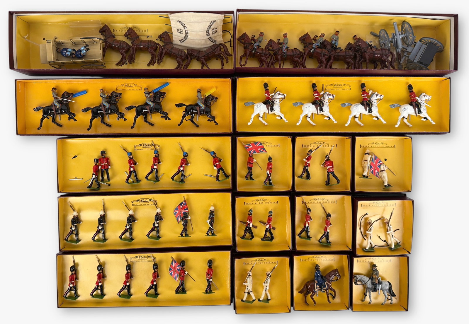 Group of Britains Toy Soldiers (D) (1 of 5)