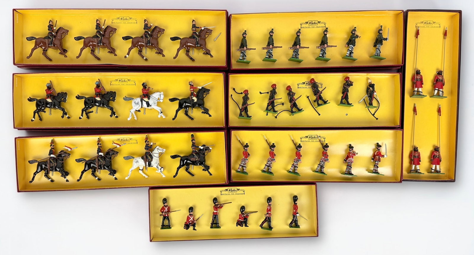 Group of Britains Toy Soldiers (J) (1 of 4)