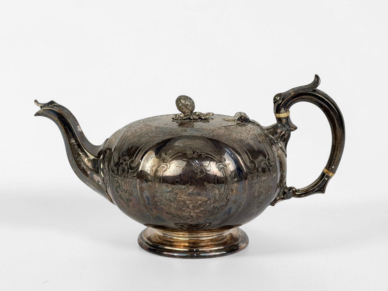 19th Century English Silver Teapot (1 of 5)