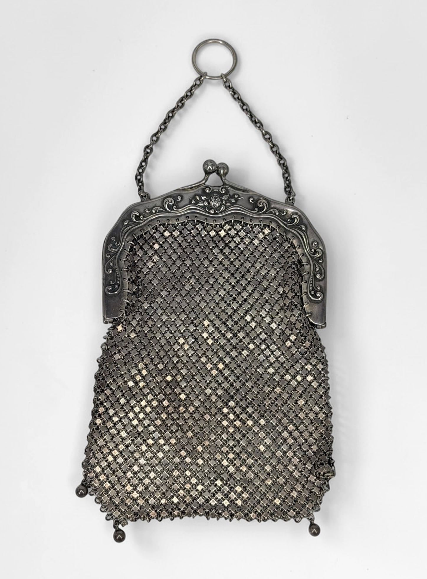 Gorham Sterling Mesh Purse (1 of 5)