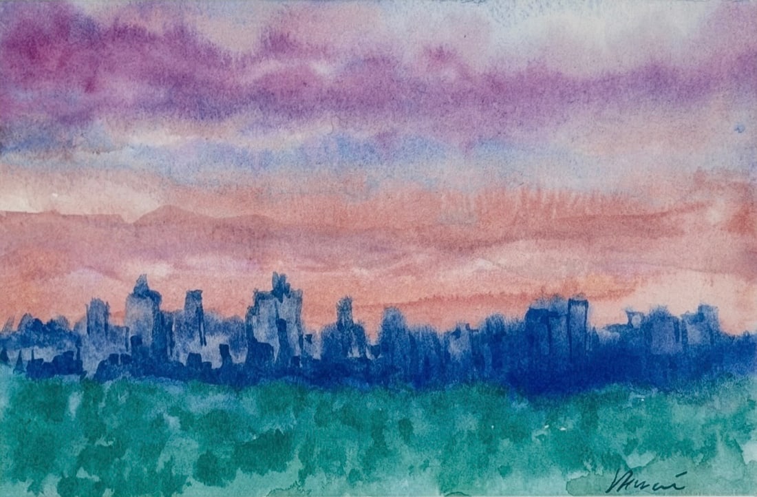 Jerry Garcia "Dawn at the Ritz Carlton" Offset Lithograph (1 of 8)