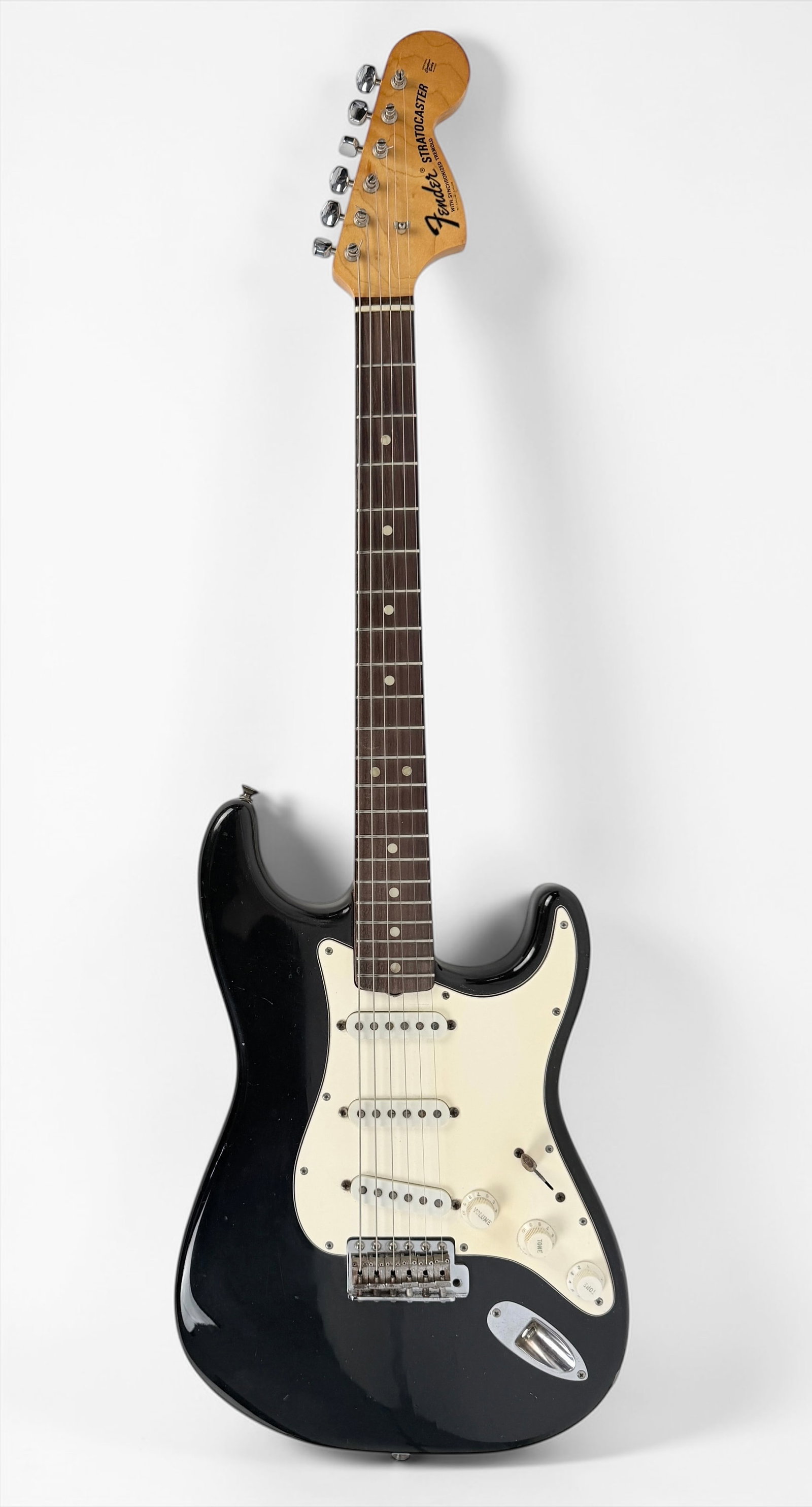 1971 Black Fender Stratocaster Electric Guitar (1 of 11)