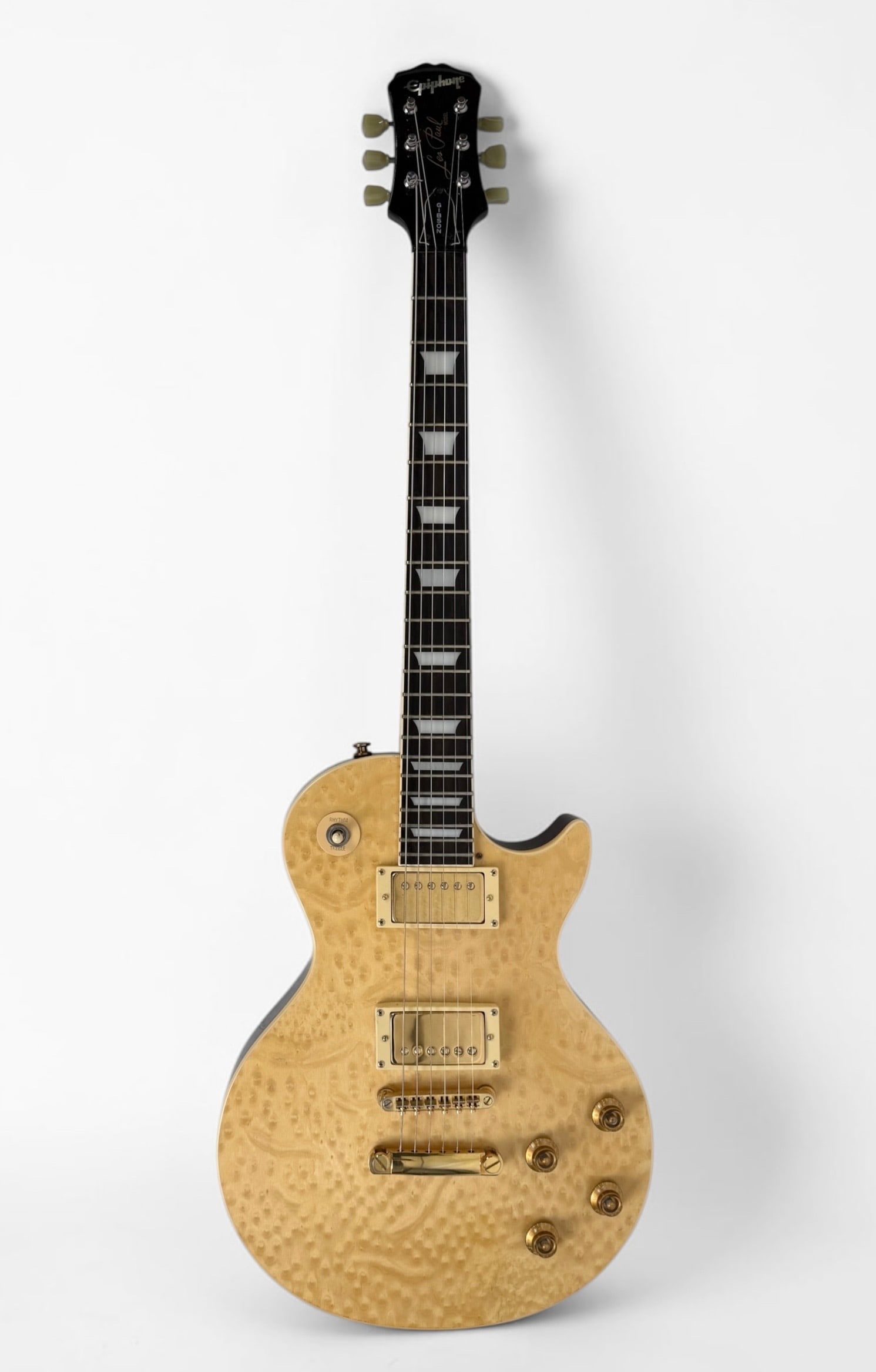1998 Epiphone Les Paul Birdseye Top Electric Guitar (1 of 8)
