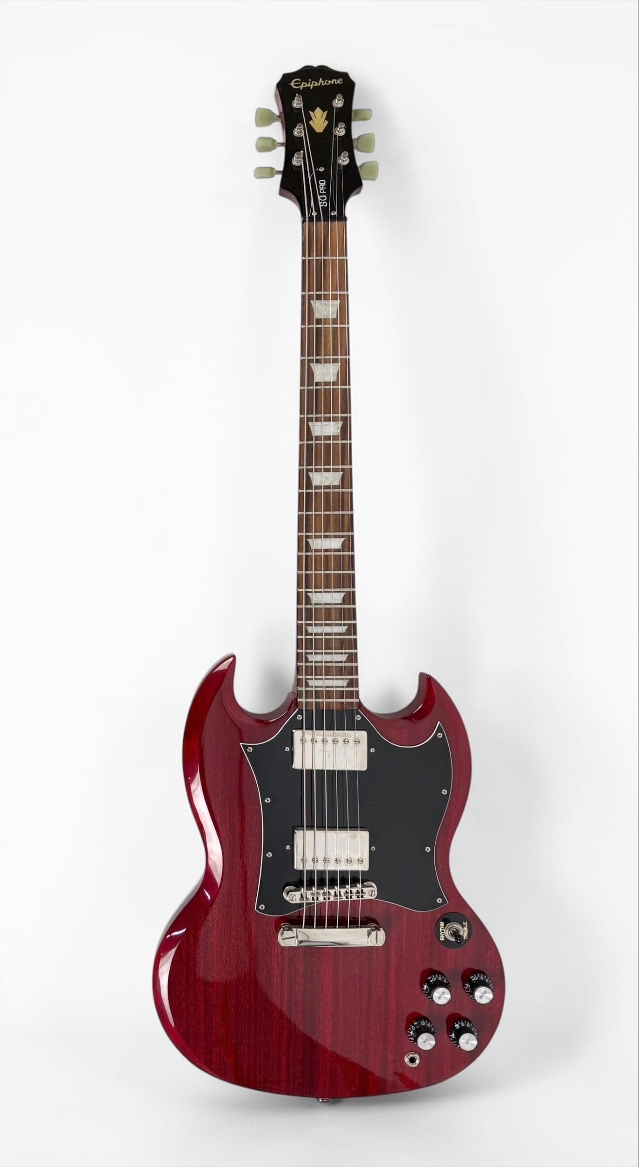 2010s Epiphone SG Pro Electric Guitar: Serial Number: 11091510096 Dimensions: 40" Long Condition: Like-new condition. 