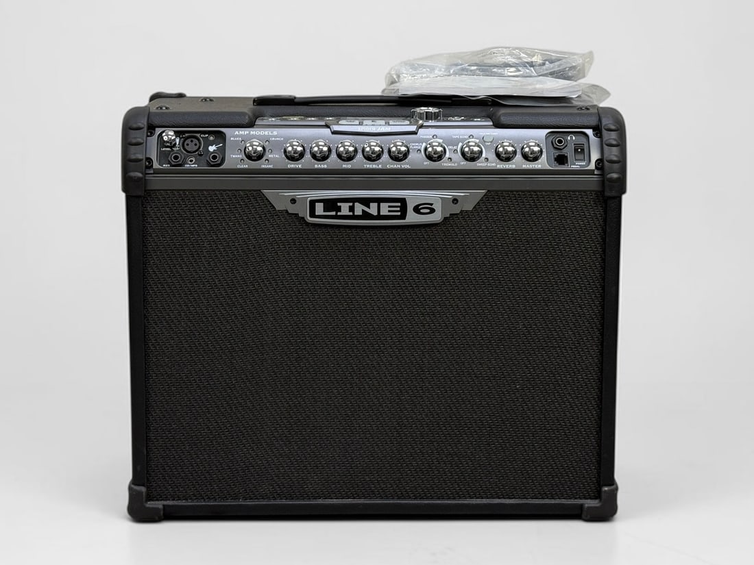 Line 6 Spider Jam Amplifier: Dimensions: 17" x 20" x 10" Condition: The items are verified as working by the consignor, not tested in-house. See images for details. 