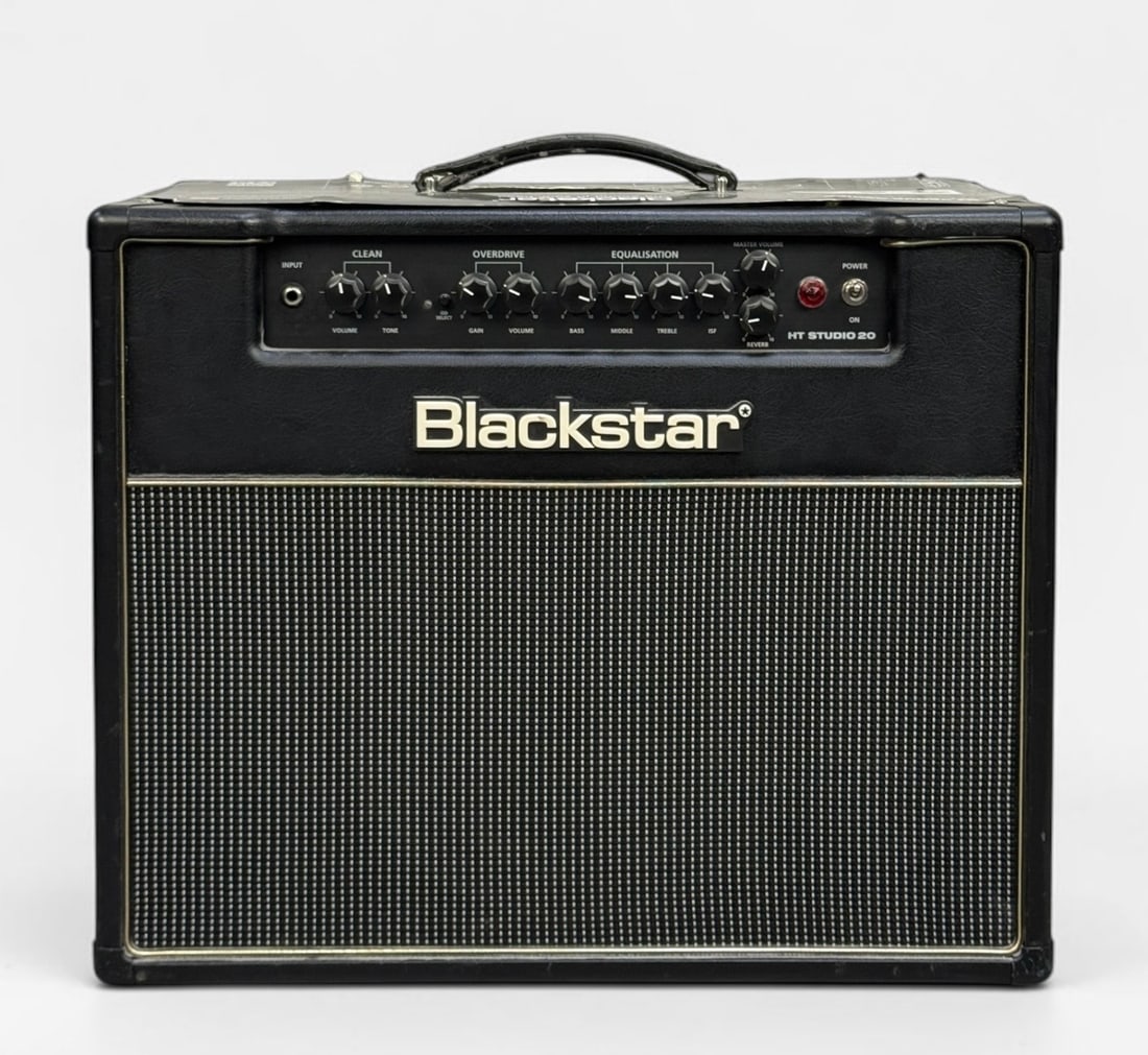 Blackstar HT Studio 20 Amp: Dimensions: 19" x 22" x 11" Condition: The items are verified as working by the consignor, not tested in-house. See images for details. 
