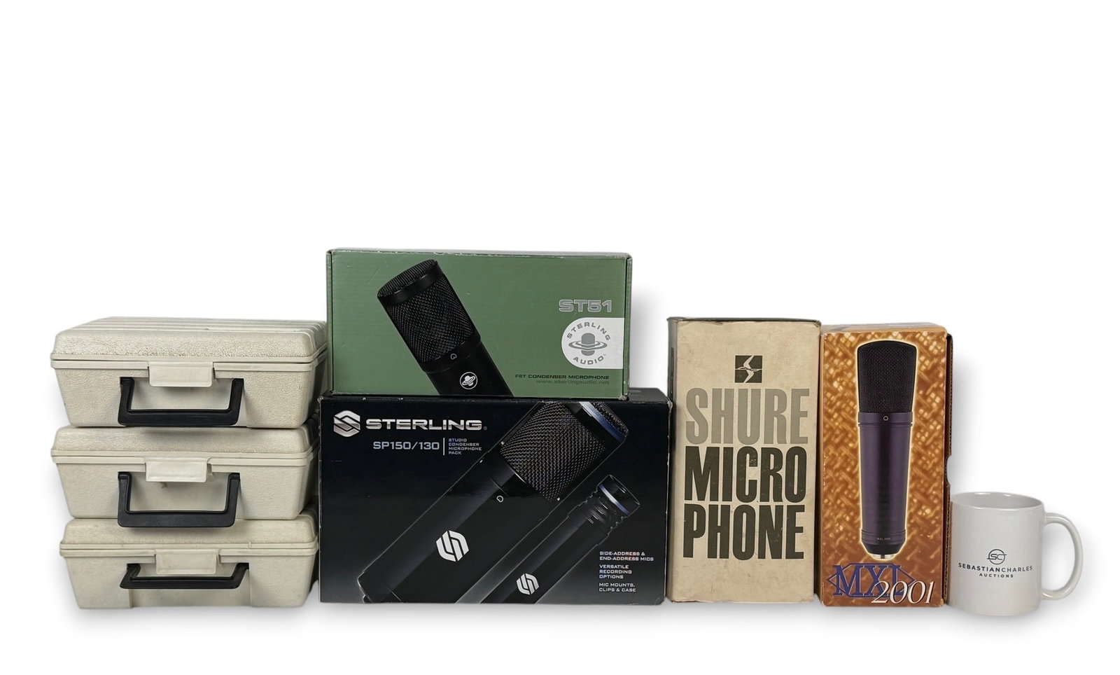 Group of Various Microphones (1 of 2)
