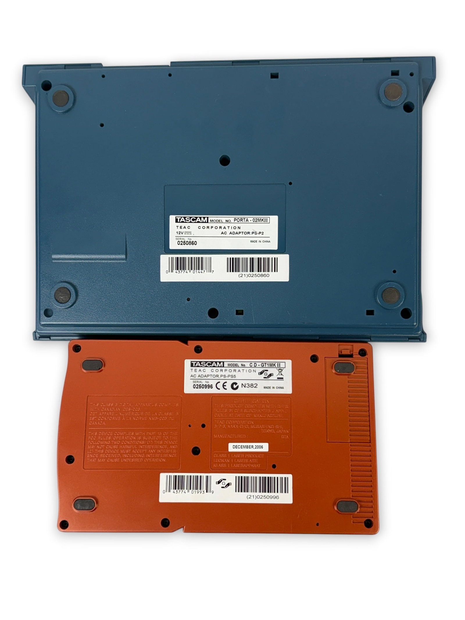 (2) TASCAM Audio Recorders - 2