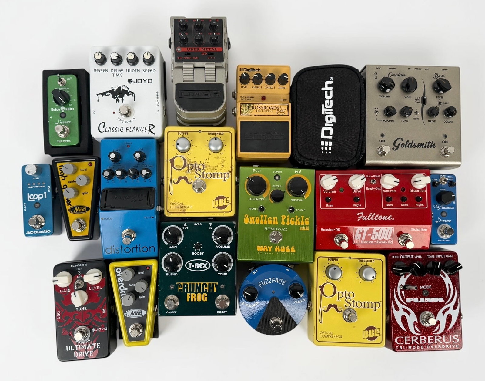 Large Group of Various Guitar Pedals (1 of 3)