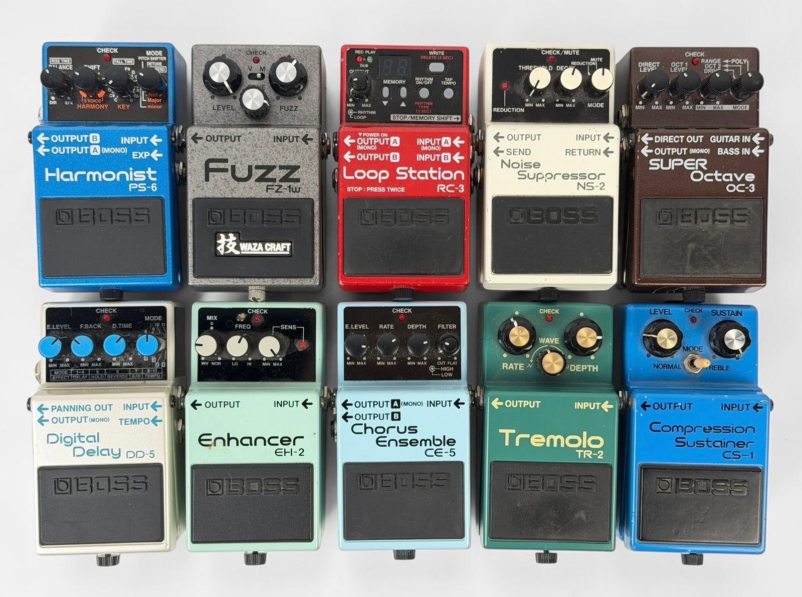 Group of Boss Guitar Pedals (1 of 3)