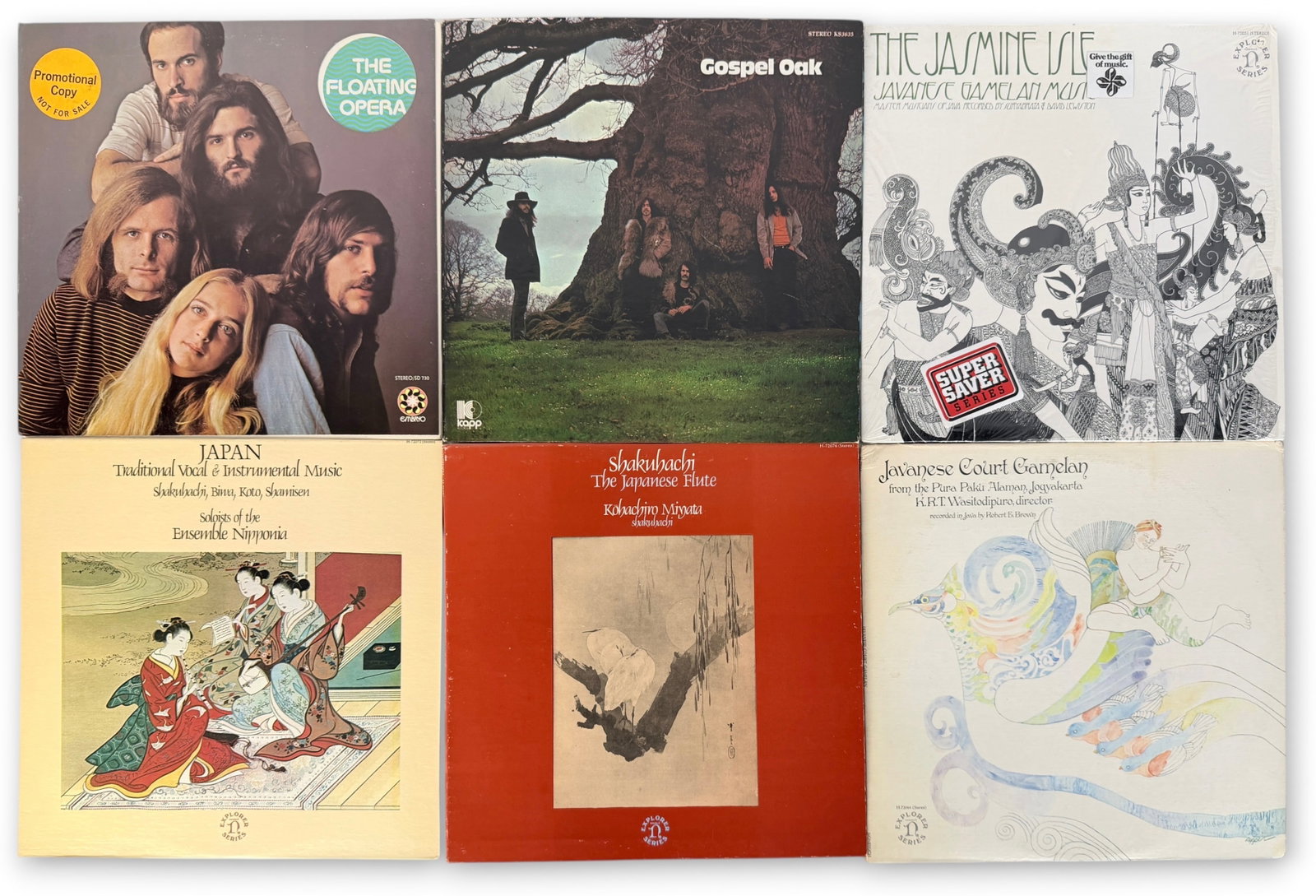Group of (35) Vinyls D: Dimensions: Approx. 12" x 12" Condition: See images for details. 