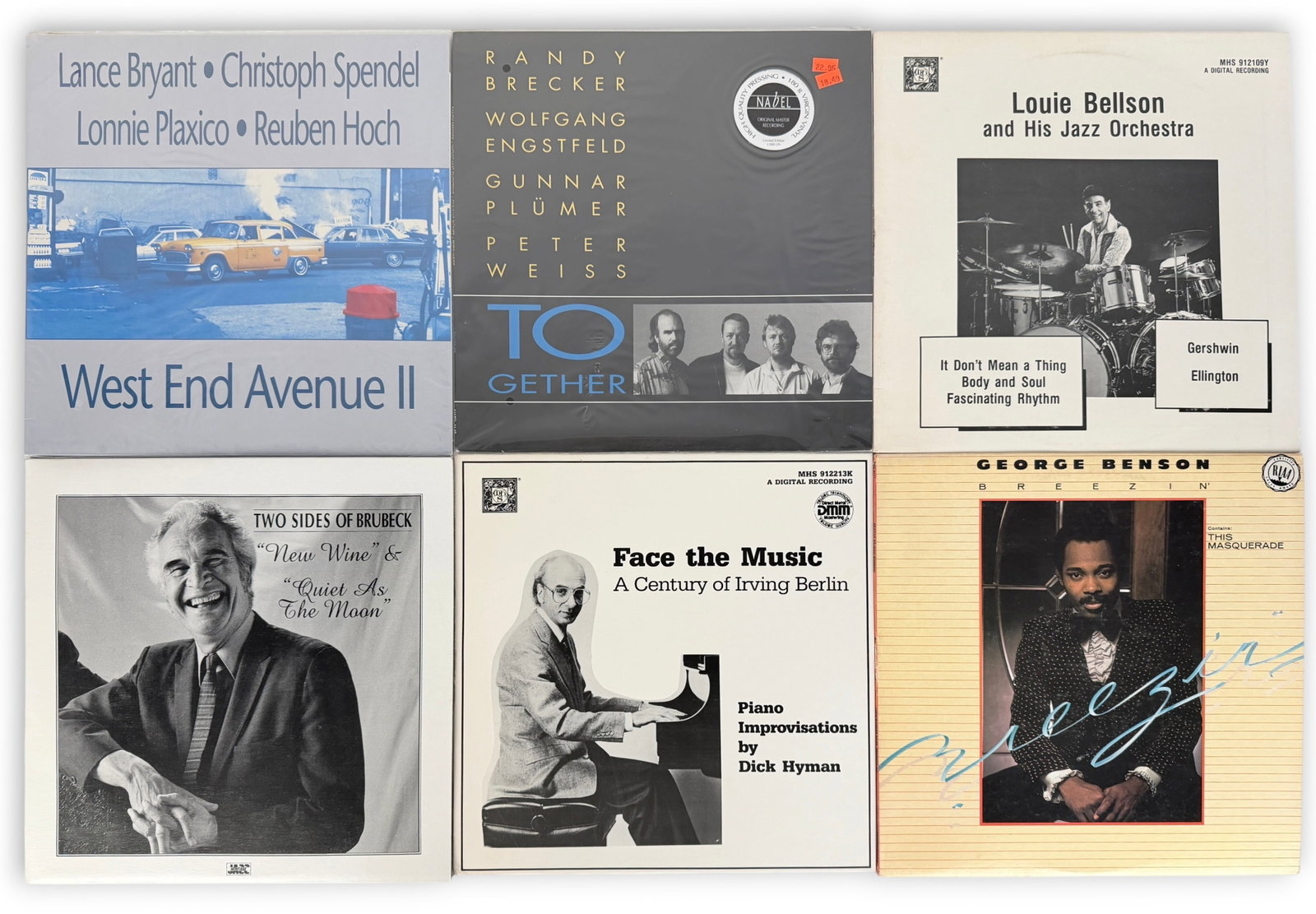 Group of (97) Vinyls I: Dimensions: Approx. 12" x 12" Condition: See images for details. 