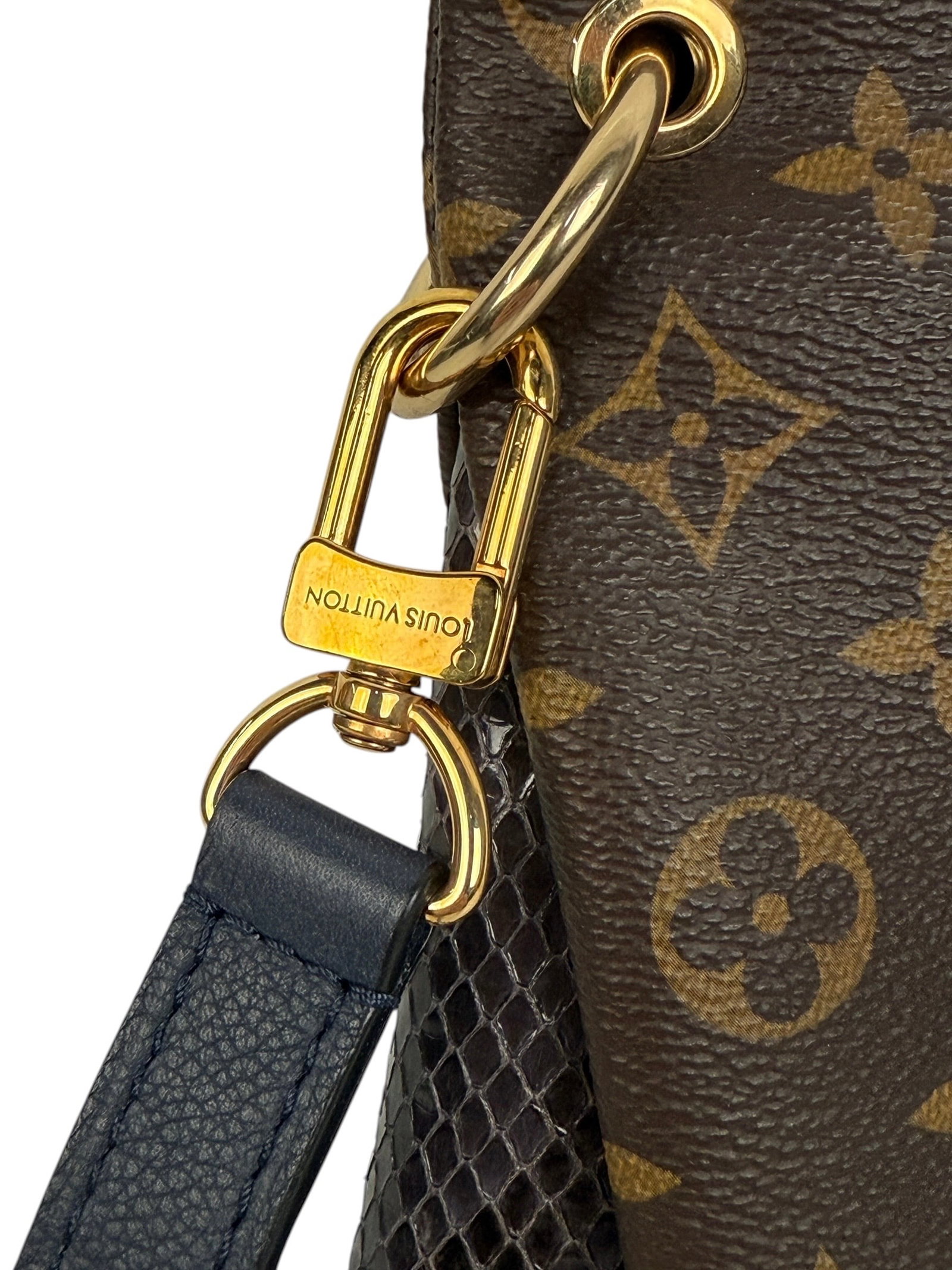 Louis Vuitton Pallas Python Bag - 3