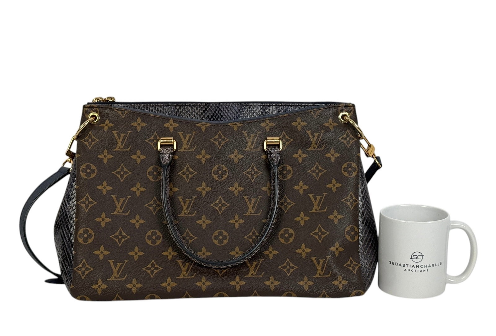 Louis Vuitton Pallas Python Bag - 6