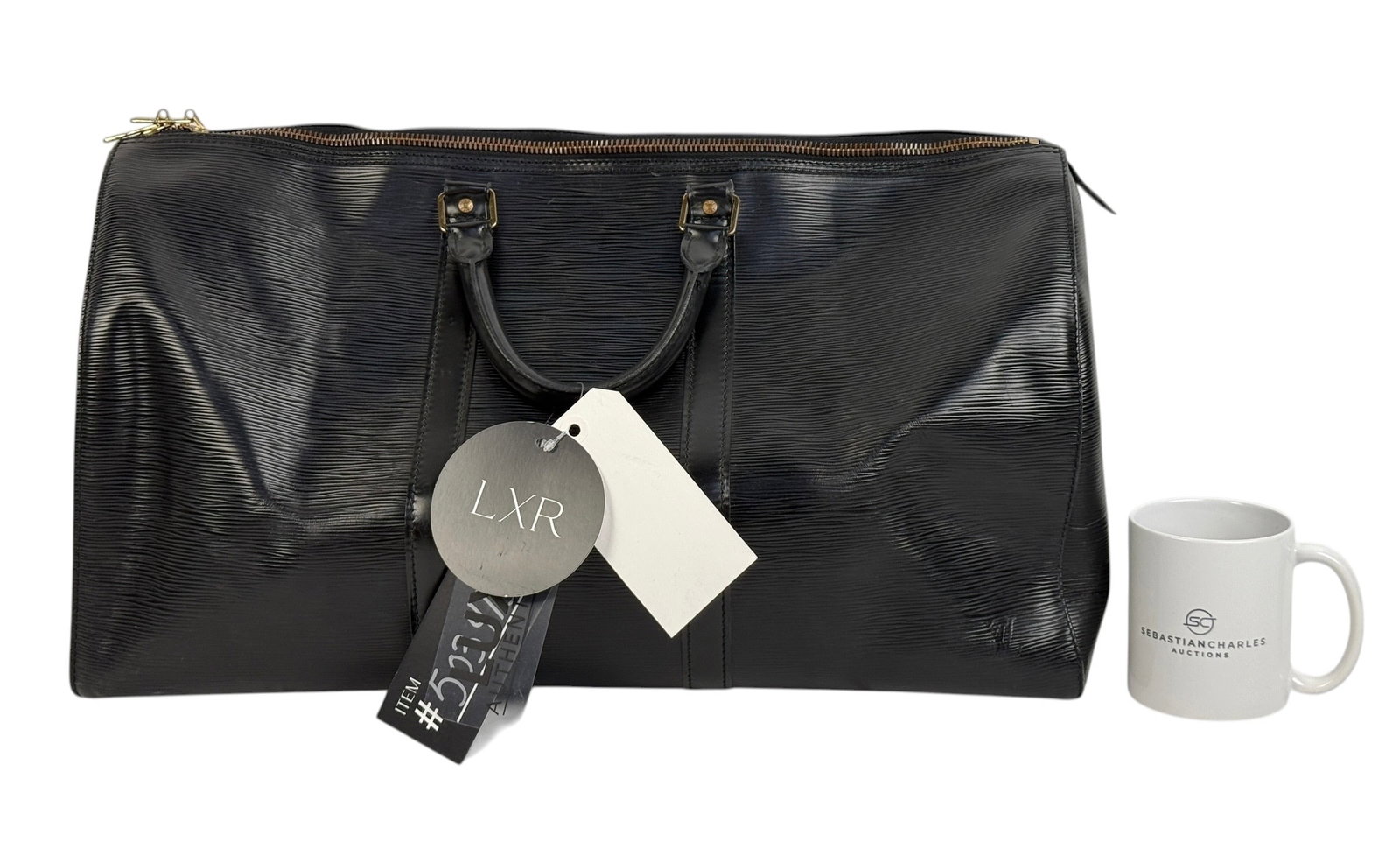 Louis Vuitton Keepall 50 Black Duffel - 5