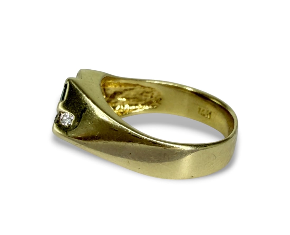 14K Yellow Gold Ring - 2