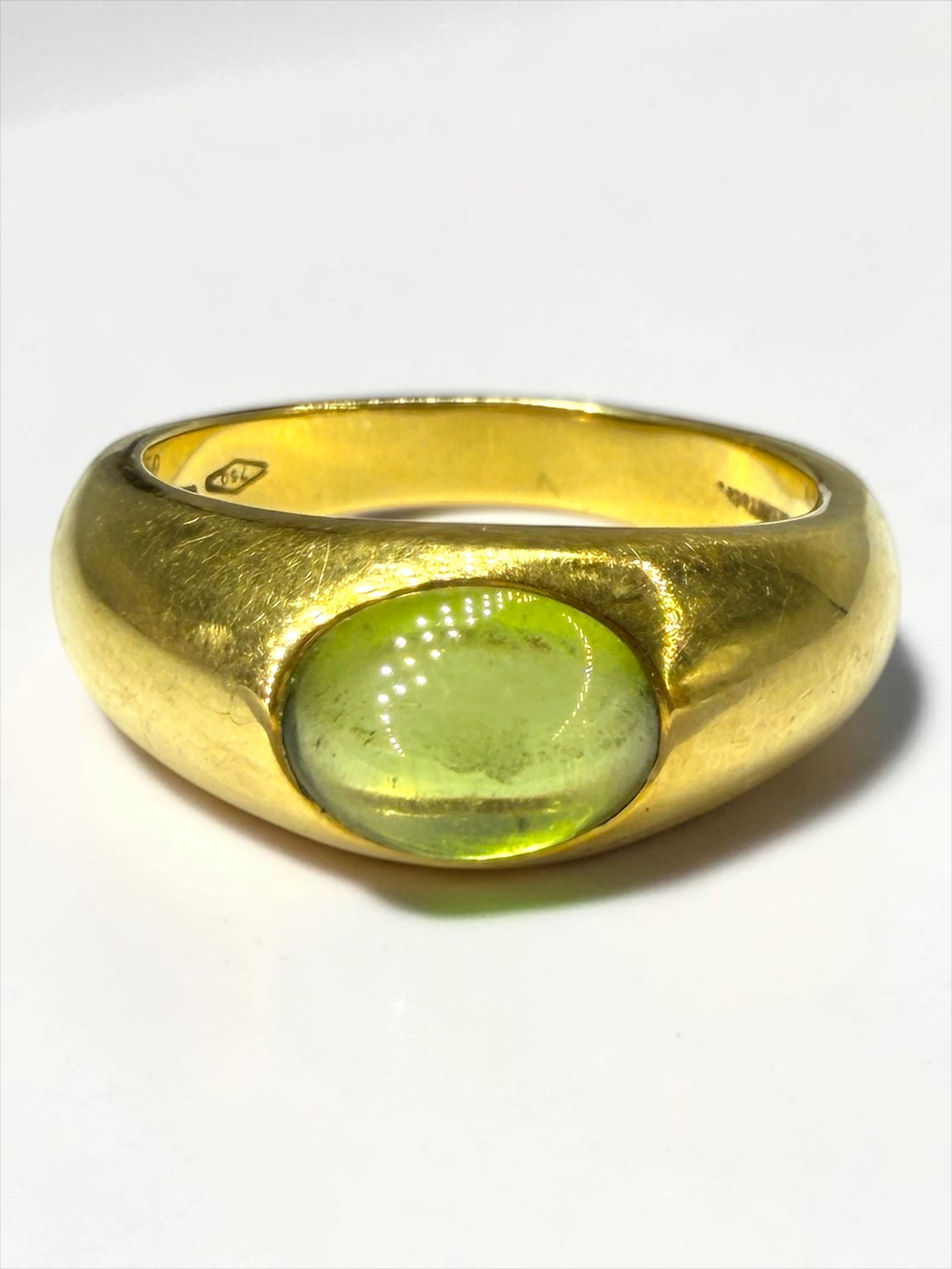 Tiffany & Co 18K Gold & Peridot Ladies Ring (1 of 4)
