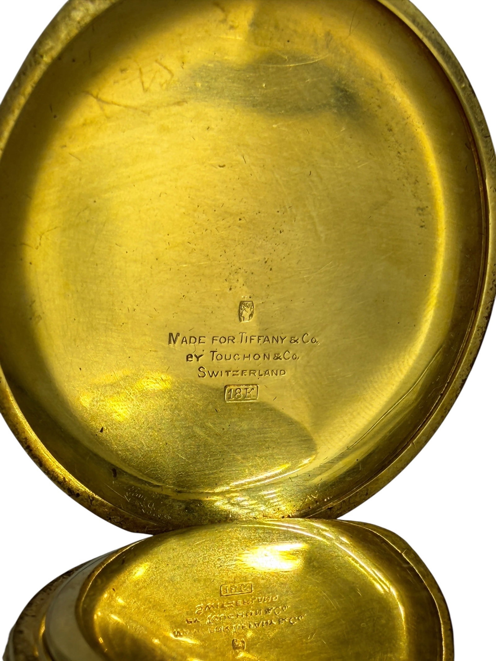 18K Tiffany & Co Touchon Split-Seconds Minute Repeater Pocket Watch - 8