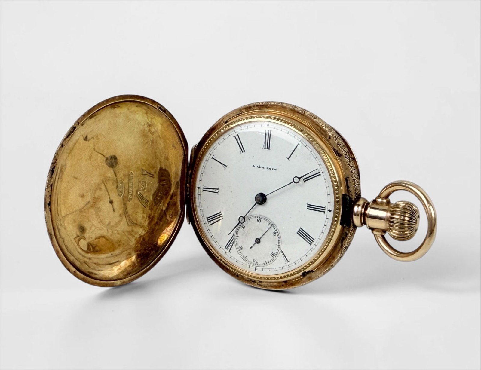 Antique Adam Imig 14K Gold Pocket Watch (1 of 7)