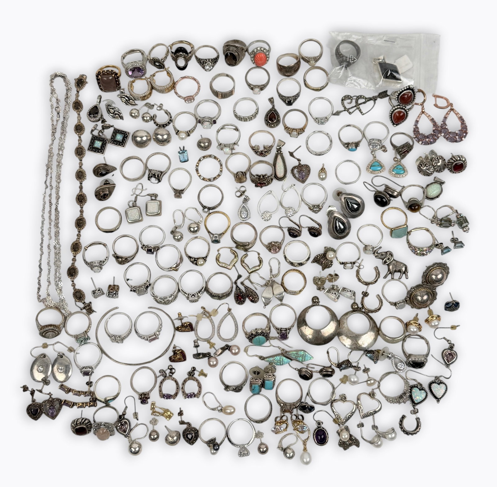 Group of Assorted Sterling Jewelry (1 of 4)