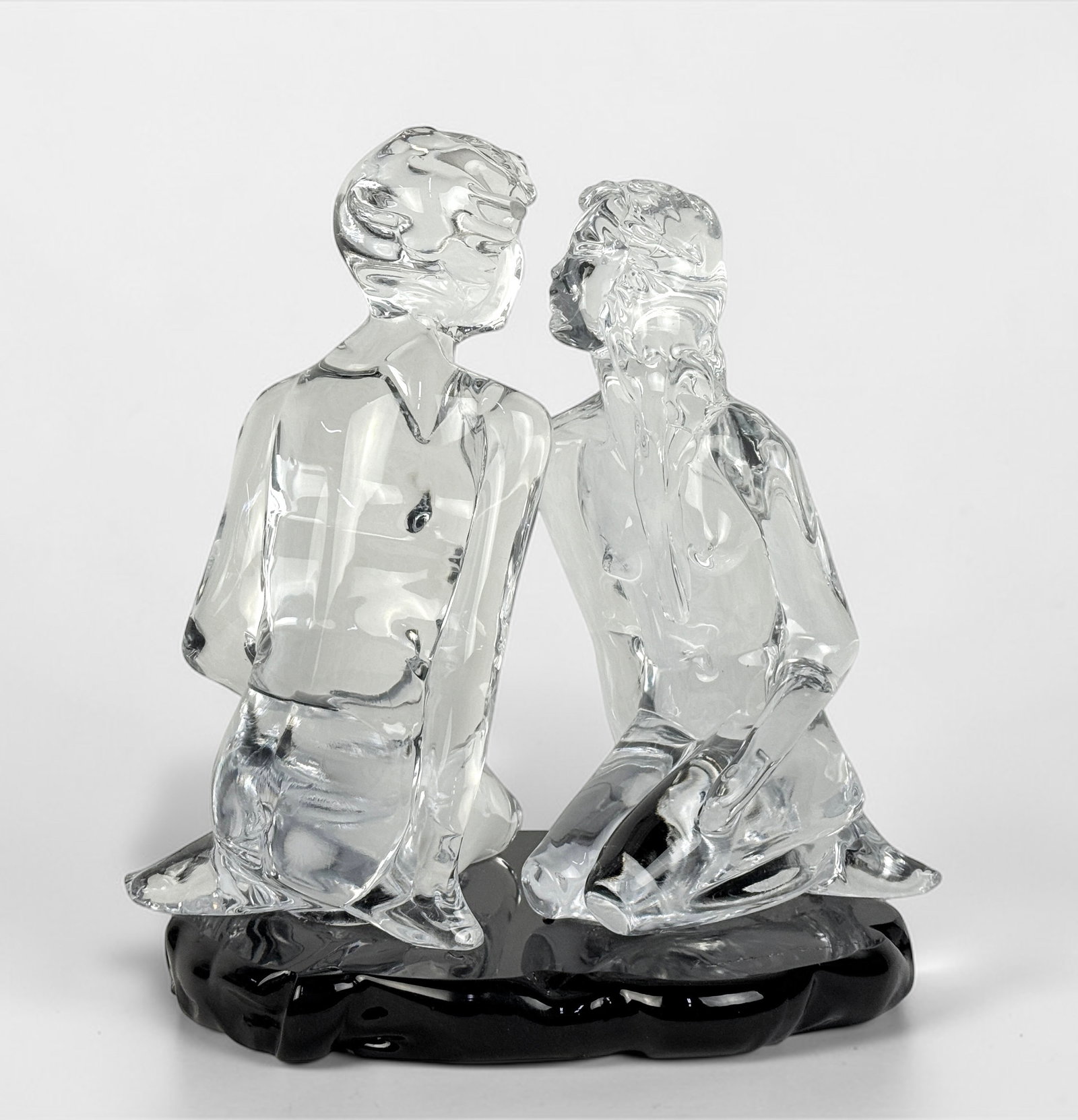 Loredano Rosin “Lovers" Art Glass Sculpture (1 of 6)