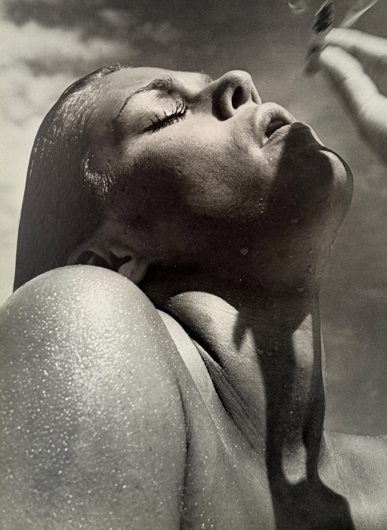 Richard Avedson “Lauren Hutton, Great Exuma, The Bahamas" Photograph: Certificate of Authenticity included. Unframed: 20" x 16" Condition: The image is in good condition.