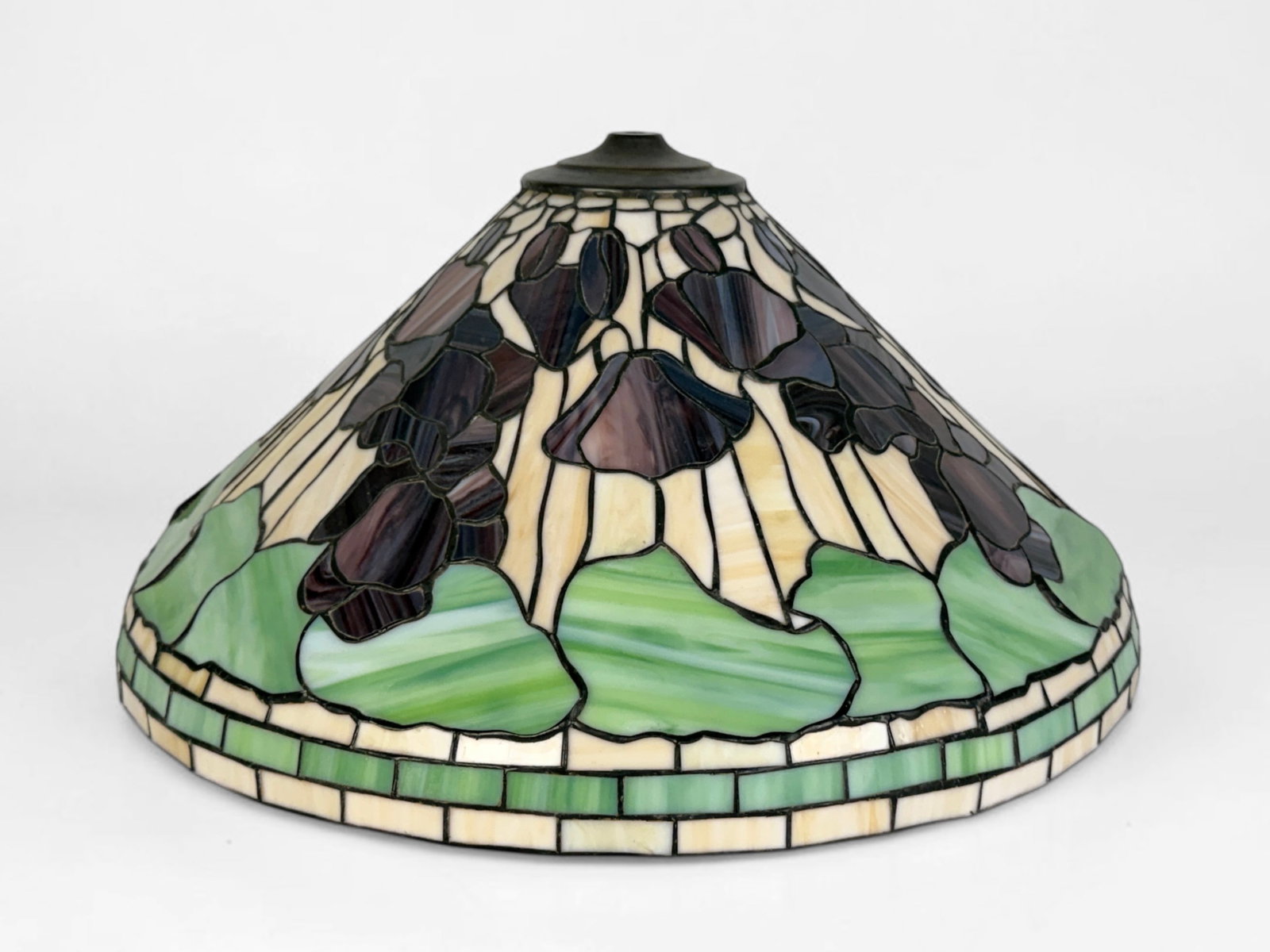 Tiffany Style Stained Glass Lamp Shade (1 of 4)