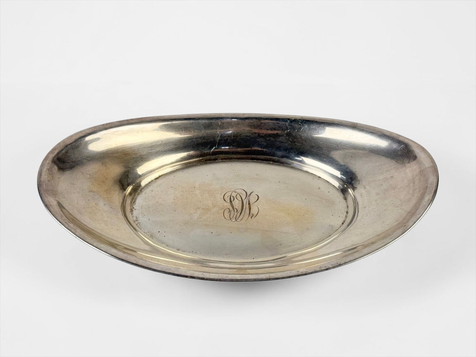 Sterling Silver Oval Serving Dish (1 of 4)