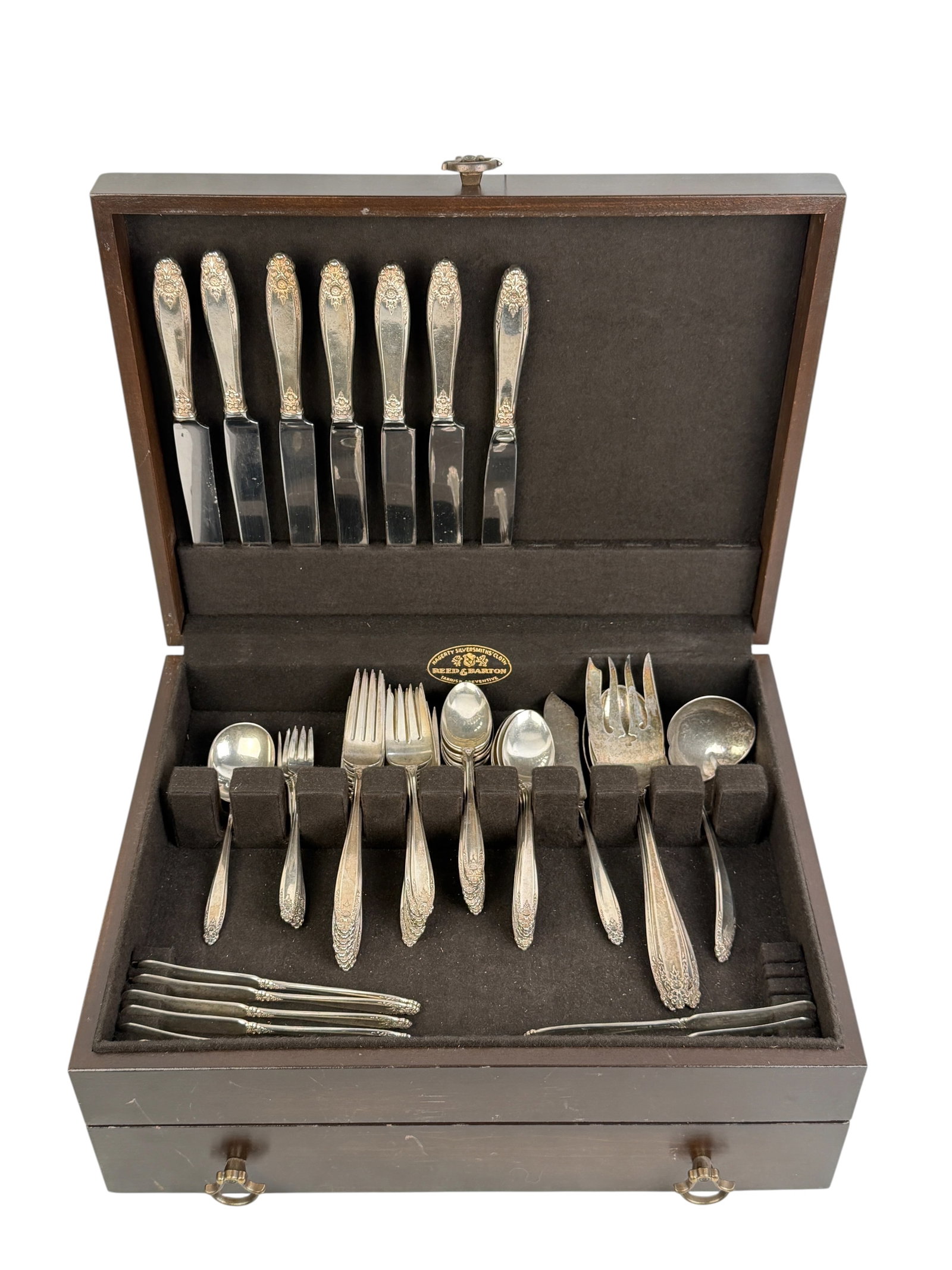 (57pc) Prelude Sterling Flatware Set - 2