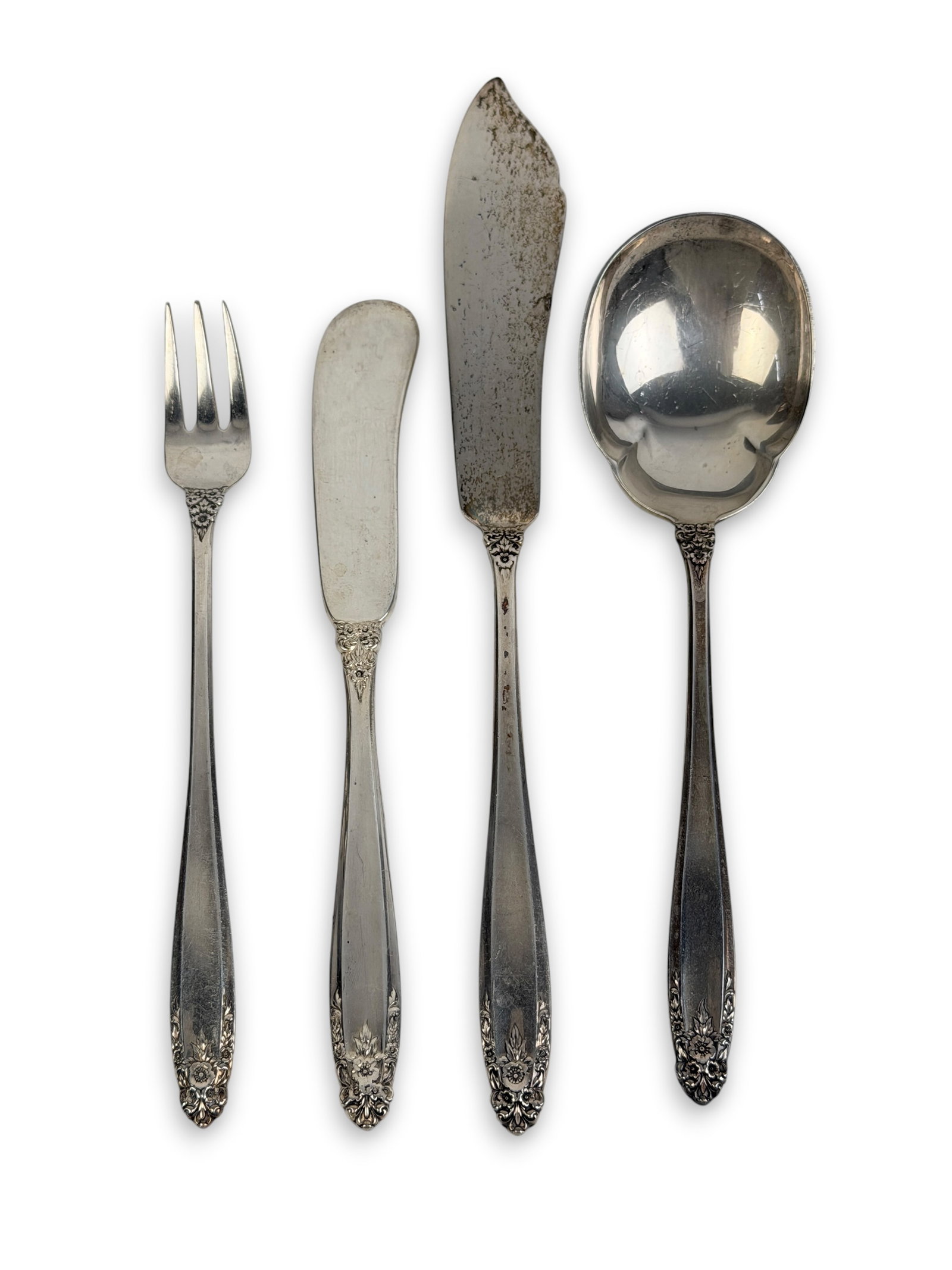(57pc) Prelude Sterling Flatware Set - 3