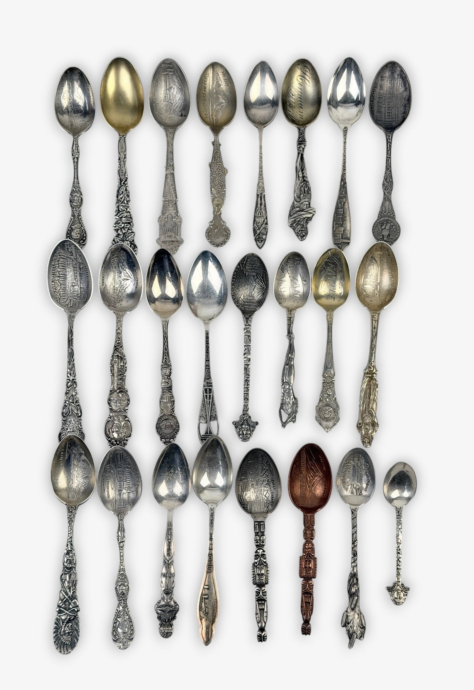 Sterling Silver Washington State Collectible Spoons (1 of 4)