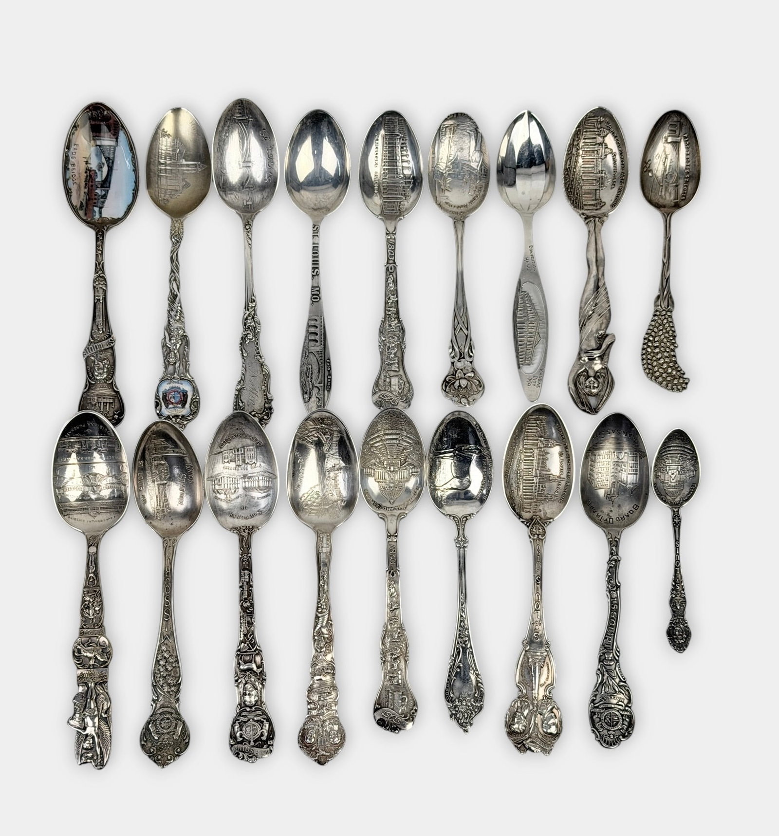 Sterling Silver Missouri State Collectible Spoons (1 of 3)