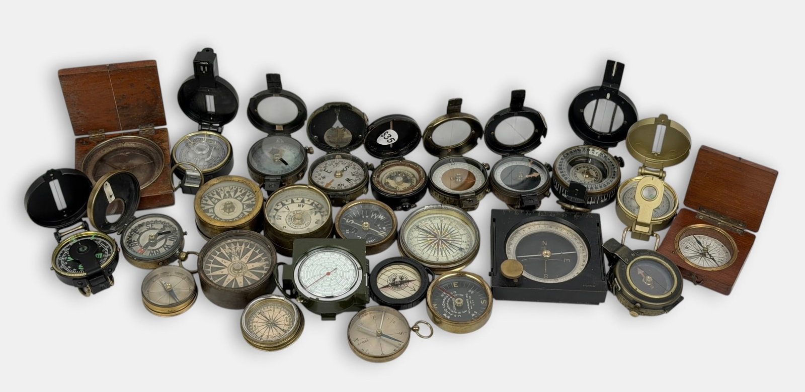 Group of (25) Various Compasses (K) (1 of 6)