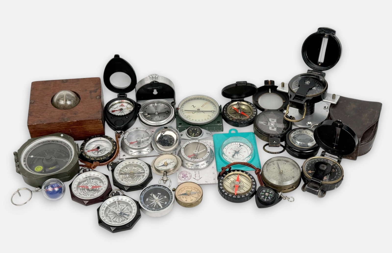 Group of (25) Various Compasses (M) (1 of 4)