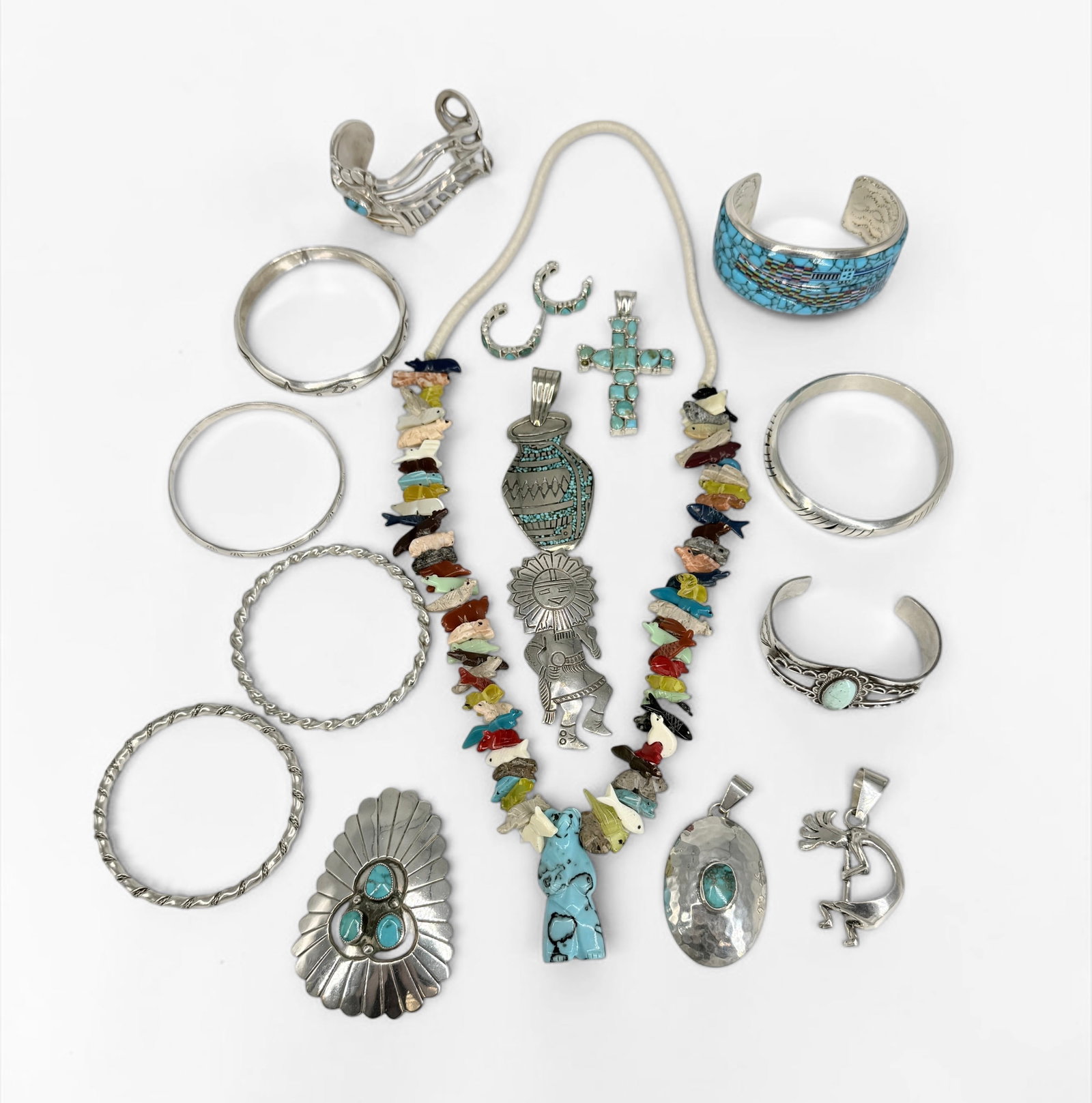 Group of Navajo-Style Jewelry (1 of 10)